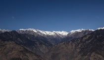 Srikhand Mahadev Himachal Pradesh as seen from Sarahan 