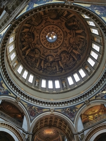 St Pauls Cathedral Dome  London UK 