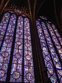 Stained glass windows in Paris Hard to match this beauty with modern manufacturing techniques
