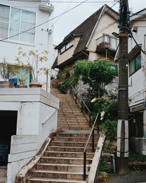 Stairs in Bunkyo-ku Tokyo