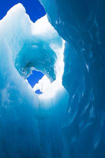 Standing Inside a Glacier - Franz Joseph New Zealand 