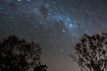 Star Trail in Darwin Australia