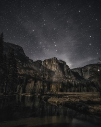 Starry nights in Yosemite  x