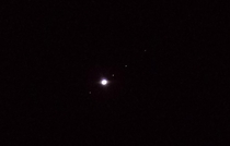 Stars aligned as seen from my backyard 