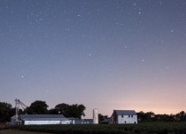 Stars over the farm 