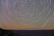 Stars over the Grand Canyon 