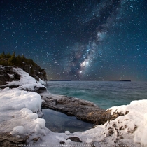 Stars Overhead Bruce Peninsula National Park Canada 