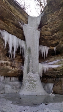 Starved Rock Park IL in Winter 