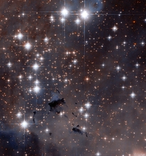 Stellar powerhouses in the Eagle Nebula 