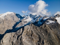 Stilfser Joch - Passo dello Stelvio Italy A Glacier 