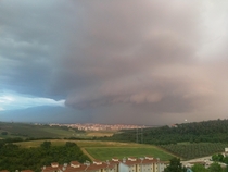 Storm Clouds from my house - Bursa Turkey OC