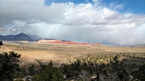Storms Over Red Rock Canyon Nevada 