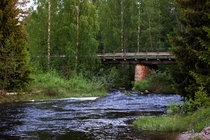 Stream in Ljusdal Sweden 