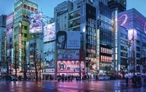 Street corner in Tokyo