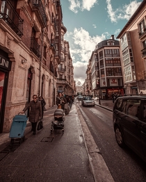Street in Burgos Spain