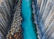 Studlagil Canyon and its basalt columns  hemmi