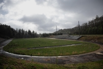 Stumbled across this abandoned high school football stadium this morning 