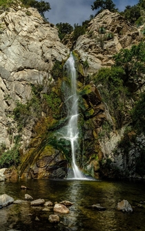 Sturtavent Falls in Angeles National Forest California x