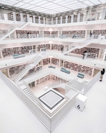 Stuttgart library in Germany x