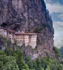 Sumela Monastery - circa  CE - Pontic Alps - MakaTrabzon Turkey