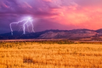 Summer storm in the Great Basin Utah Photo by Scott Stringham xpost rUnitedStatesOfAmerica 