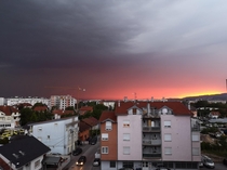Sun meets the storm Croatia 