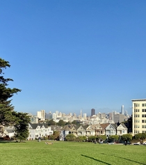 sunny day in San Francisco California