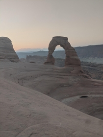 Sunrise at Delicate Arch Arches National Park UT 