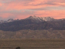 Sunrise at Great Sand Dunes NP 
