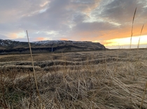 Sunrise at Rangring eystra Iceland 