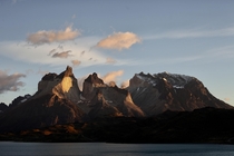 Sunrise at Torres del Paine National Park Patagonia 
