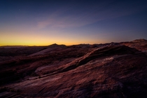 Sunrise at Valley of Fire State Park 