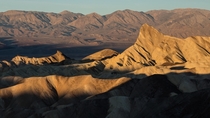 Sunrise at Zabriskie Point in Death Valley National Park CA  IGzachgibbonsphotography