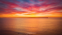 Sunrise Colour Over Jervis Bay 