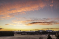 sunrise in Bavaria Germany 