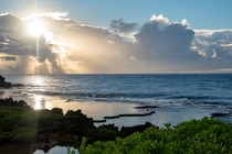 Sunrise in Guam back in September 
