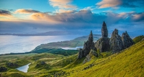 Sunrise in Isle of Skye Scotland  by dezzouk