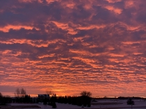 Sunrise in Saskatchewan Canada