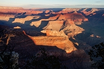Sunrise in the Grand Canyon Arizona USA - 
