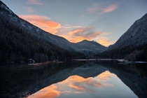 Sunrise on Diablo Lake - North Cascades WA
