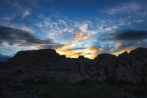 Sunrise over Calico Hills Nevada oc 