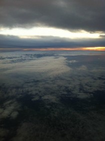 Sunrise over Dallas last December 