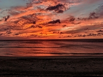 Sunrise over The Outer Banks NC USA