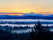 Sunrise over West Linn Oregon   x 