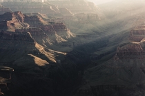 Sunrise sun rays at the Grand Canyon  IGissrur