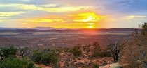 Sunset at Arches National Park 