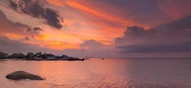 Sunset at Belitung Island Indonesia  x IGmfahmi