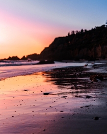Sunset at El Matador Beach State Park