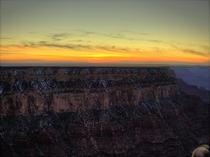 Sunset at Grand Canyon AZ 