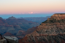 Sunset at Grand Canyon South Rim OC  x 